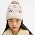 Coach Outlet Fair Isle Print Knit Beanie