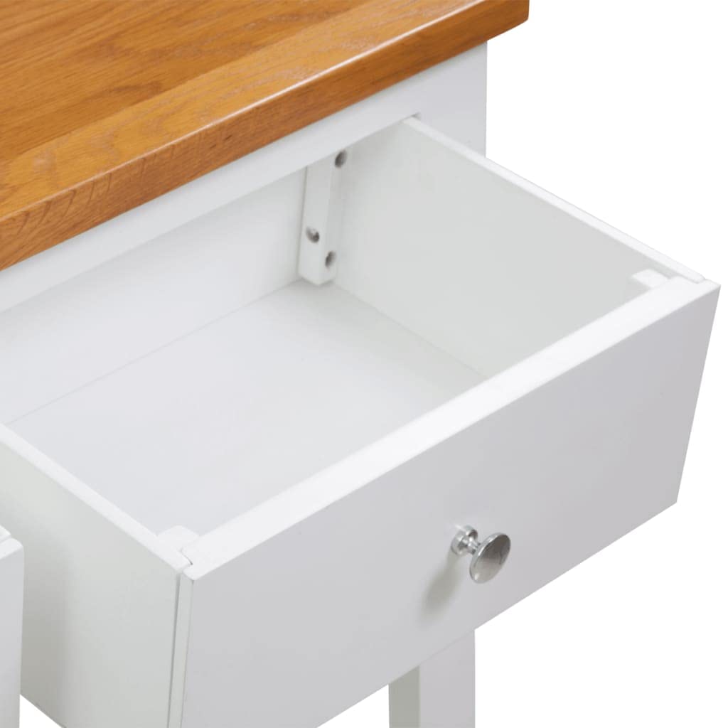 Console Table Side Table Entryway Table Solid Oak Wood K54406