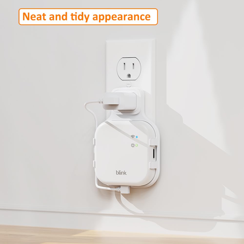 Wall Outlet Mounting Bracket with USB-C Cable E369