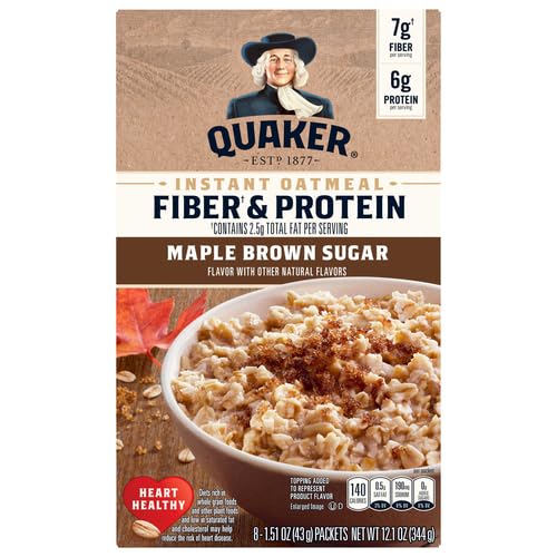 12 Piece Instant Oatmeal Maple & Brown Sugar 12.1 oz B570016