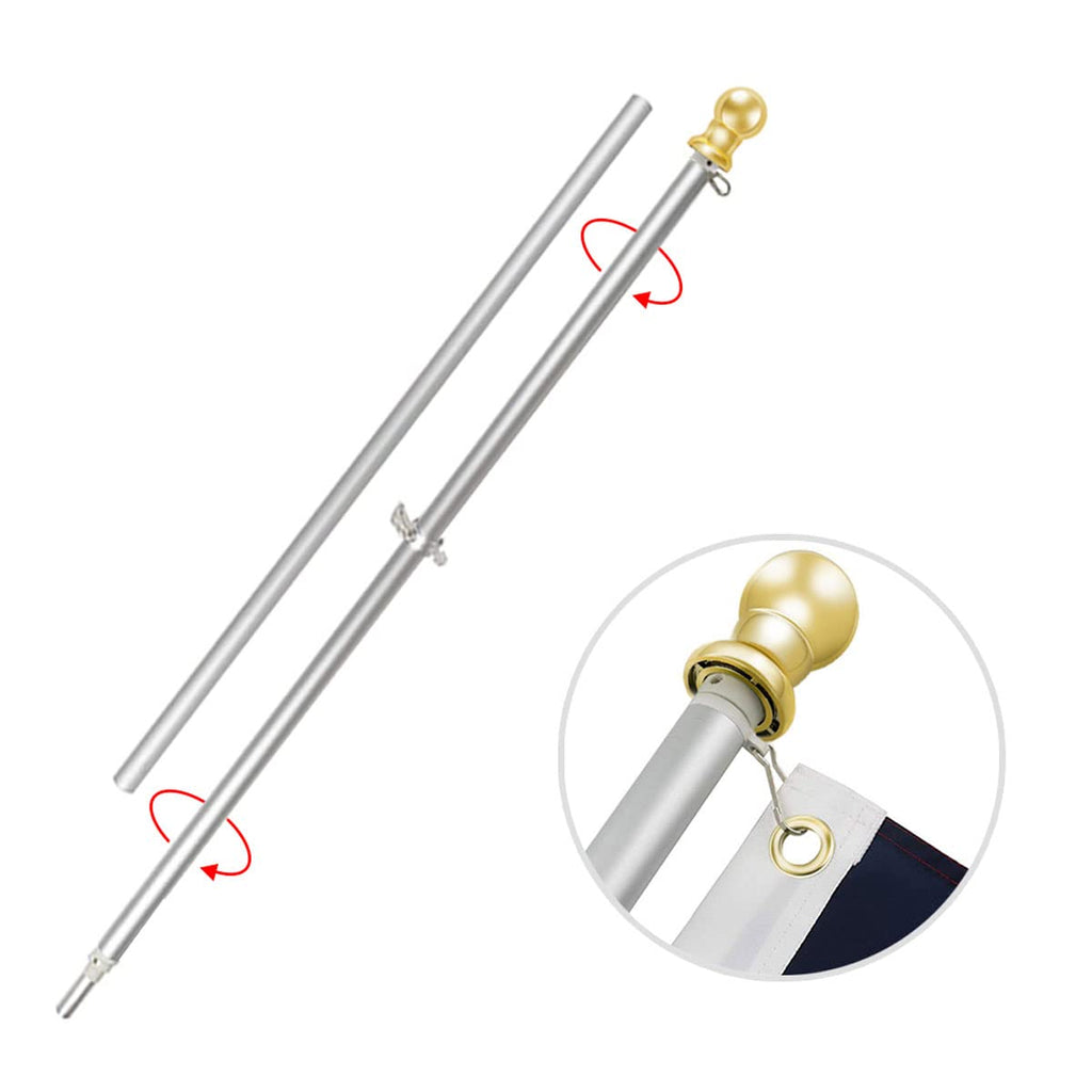 6ft Outdoor Flagpole S5574