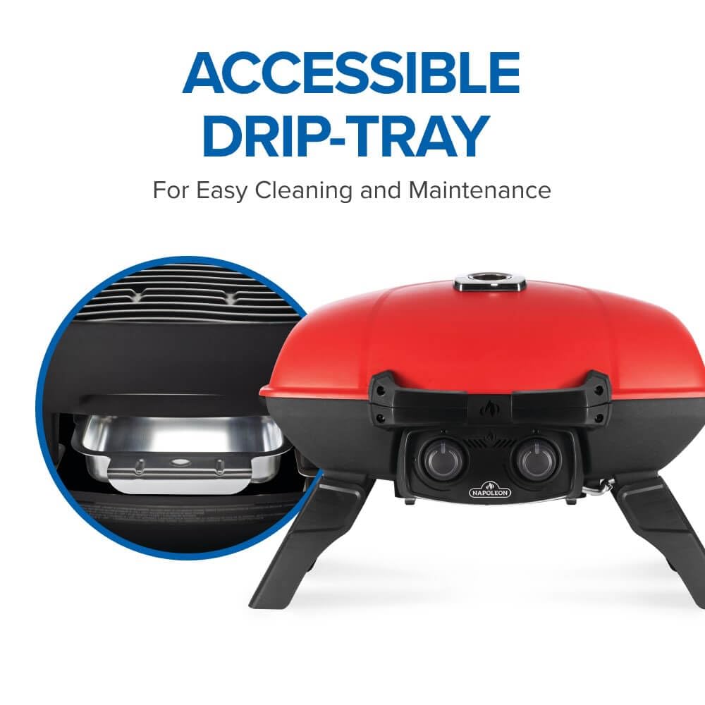Portable Propane Grill with Griddle Insert S3791