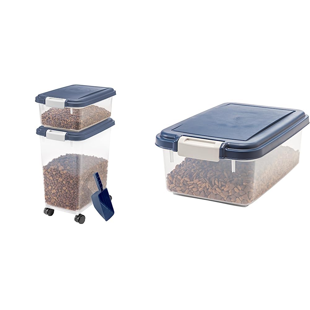 33qt + 12qt Airtight Pet Food Storage Container Combo with Scoop R81723
