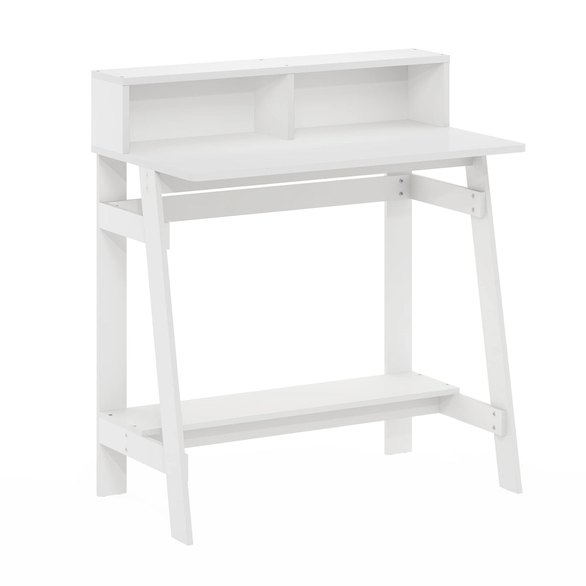 32-Inch Computer Desk with Hutch Shelf E23601