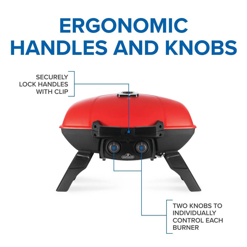 Portable Propane Grill with Griddle Insert S3791
