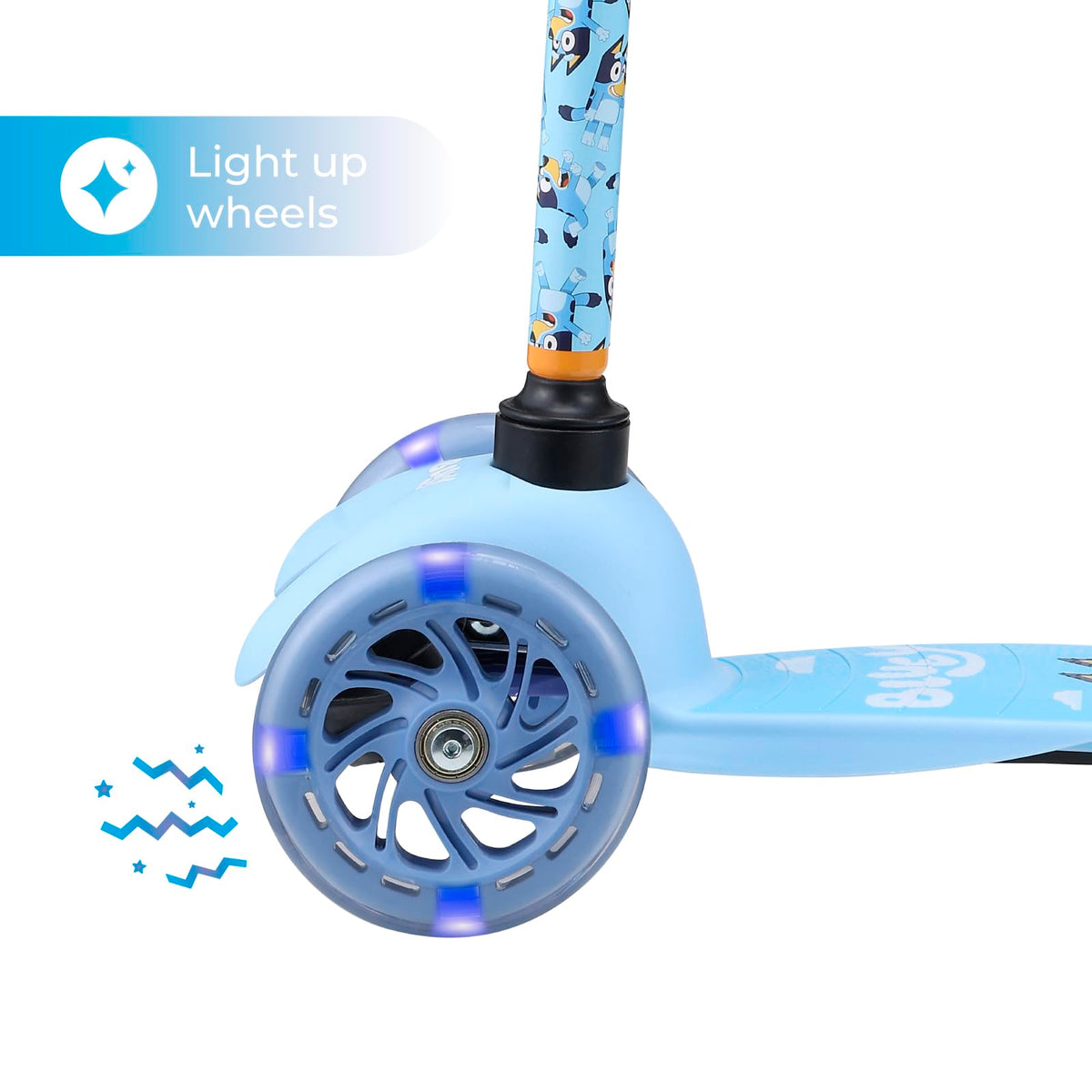 3 Wheel Light Up LED Wheels Kick Scooter N8237