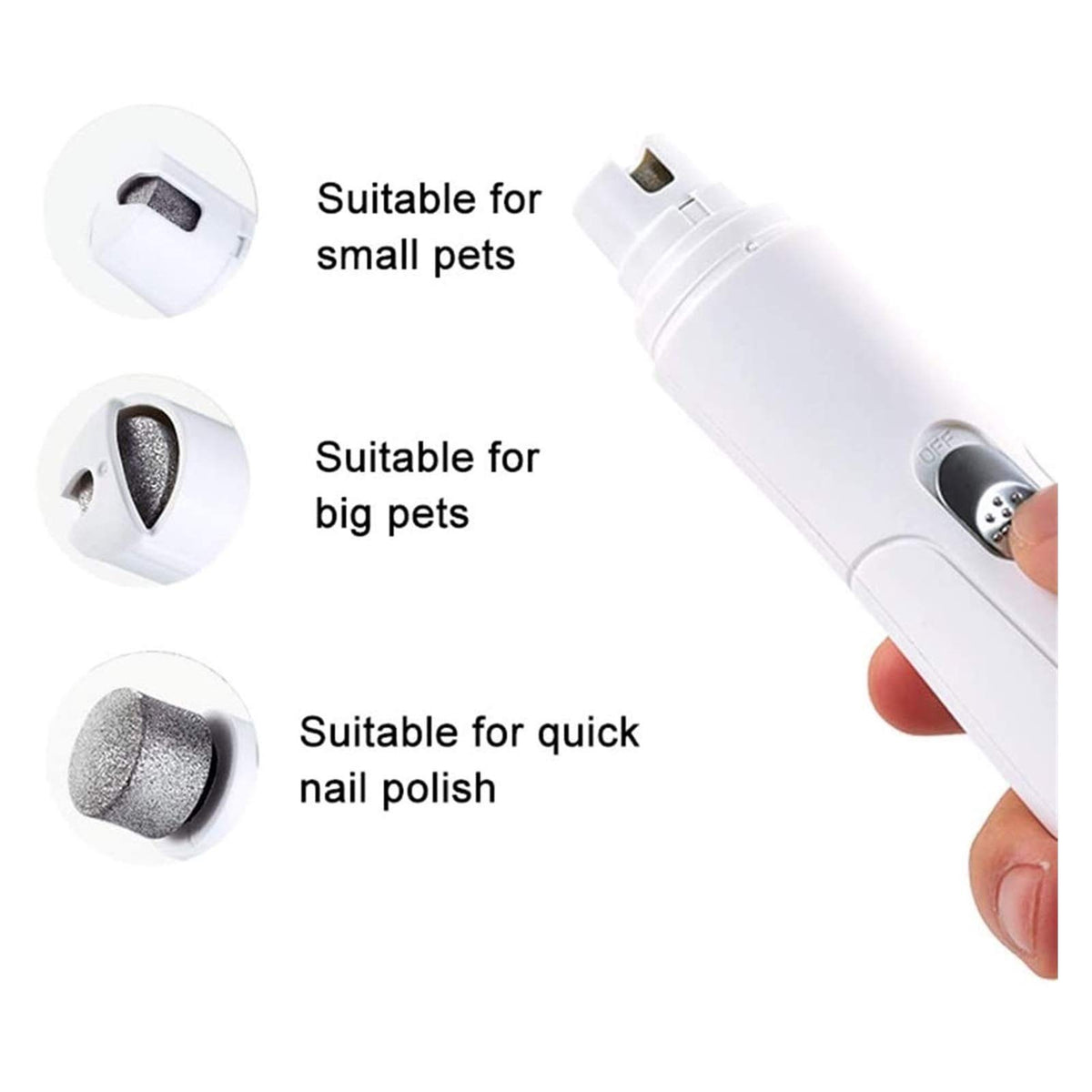 Rechargeable Electric Dog Nail Grinder X3170