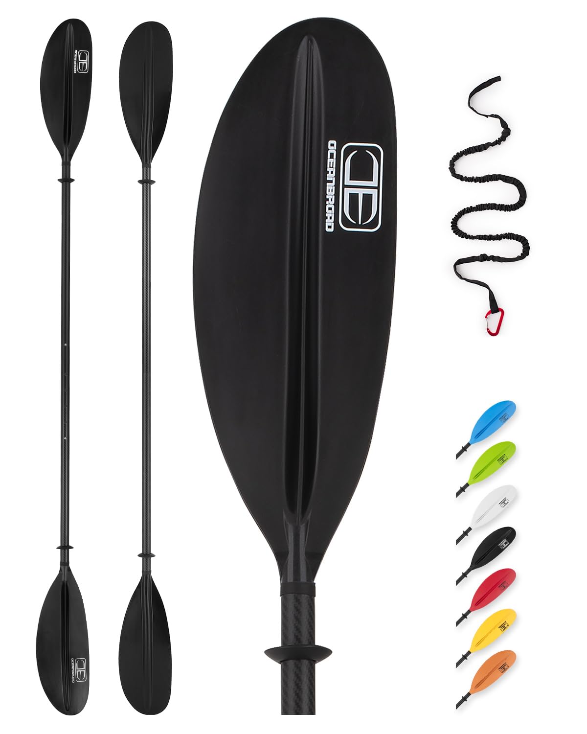 Adjustable Carbon Fiber Kayak Paddle Z458