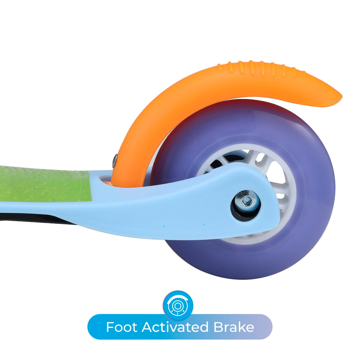 3 Wheel Light Up LED Wheels Kick Scooter N8237