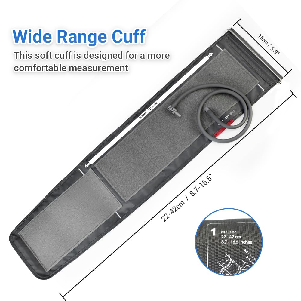 Automatic Upper Arm Blood Pressure Monitor with Large Cuff O676816