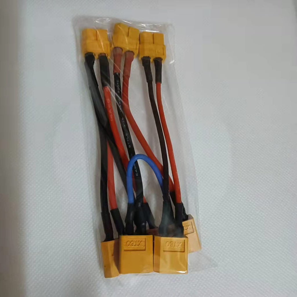 3 Pieces Battery Adapter Cable Y-Type Harness Connector XT60 Parallel N233482