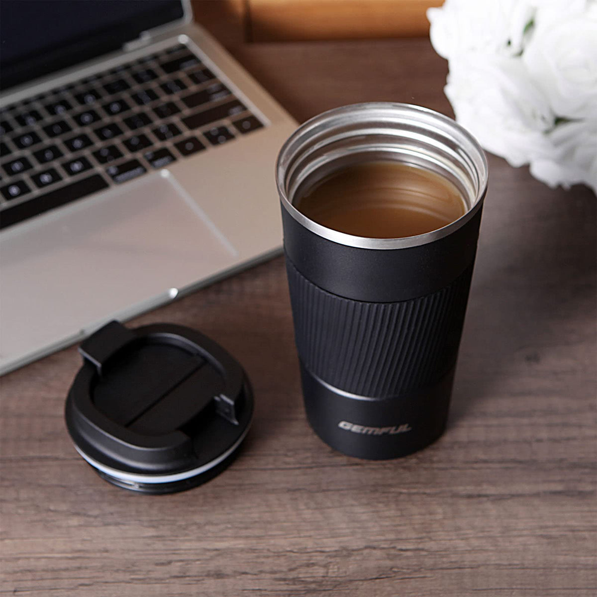 2 Pack 17oz Insulated Travel Coffee Mug with Lid K283974