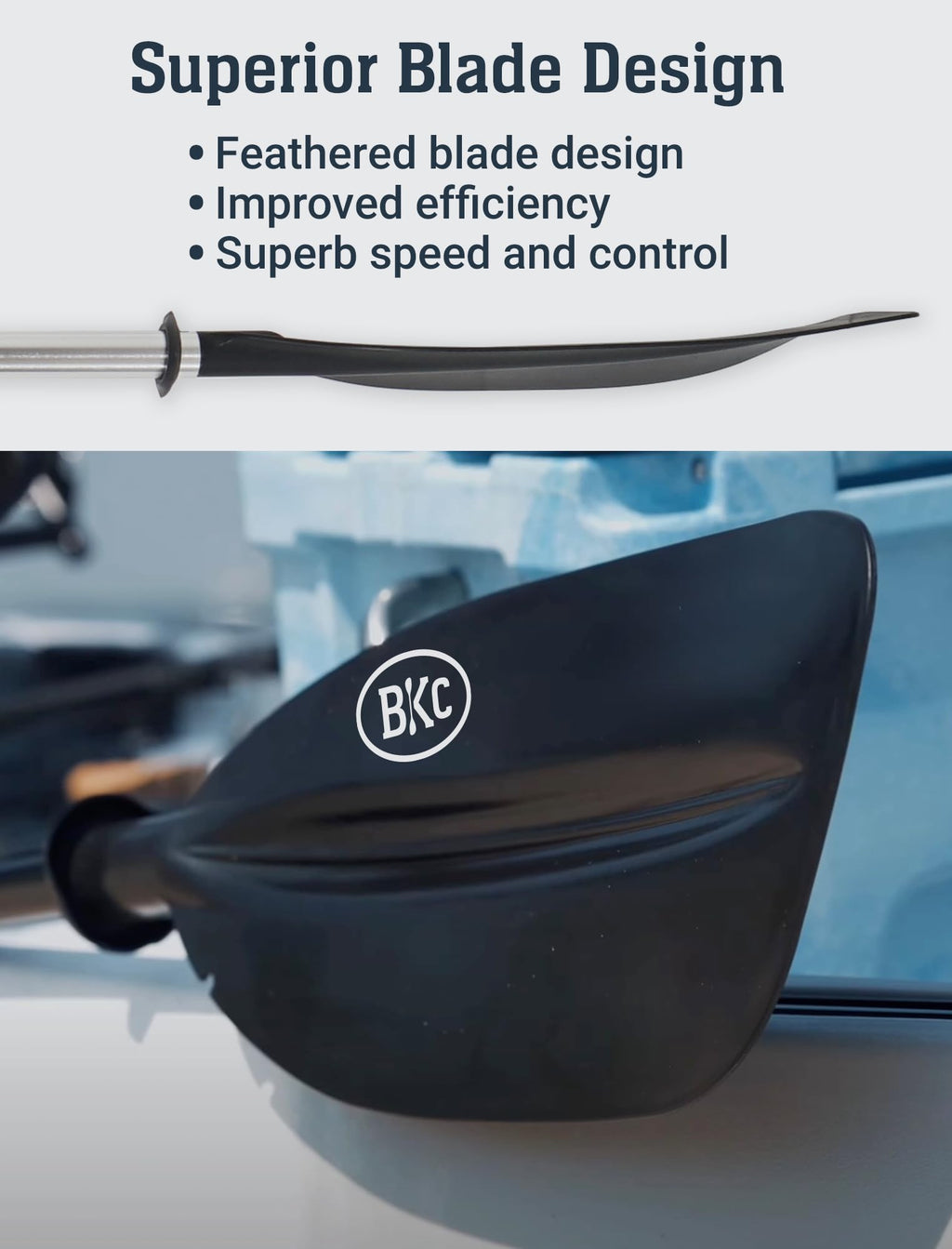 2-Piece Kayak Paddle A201312