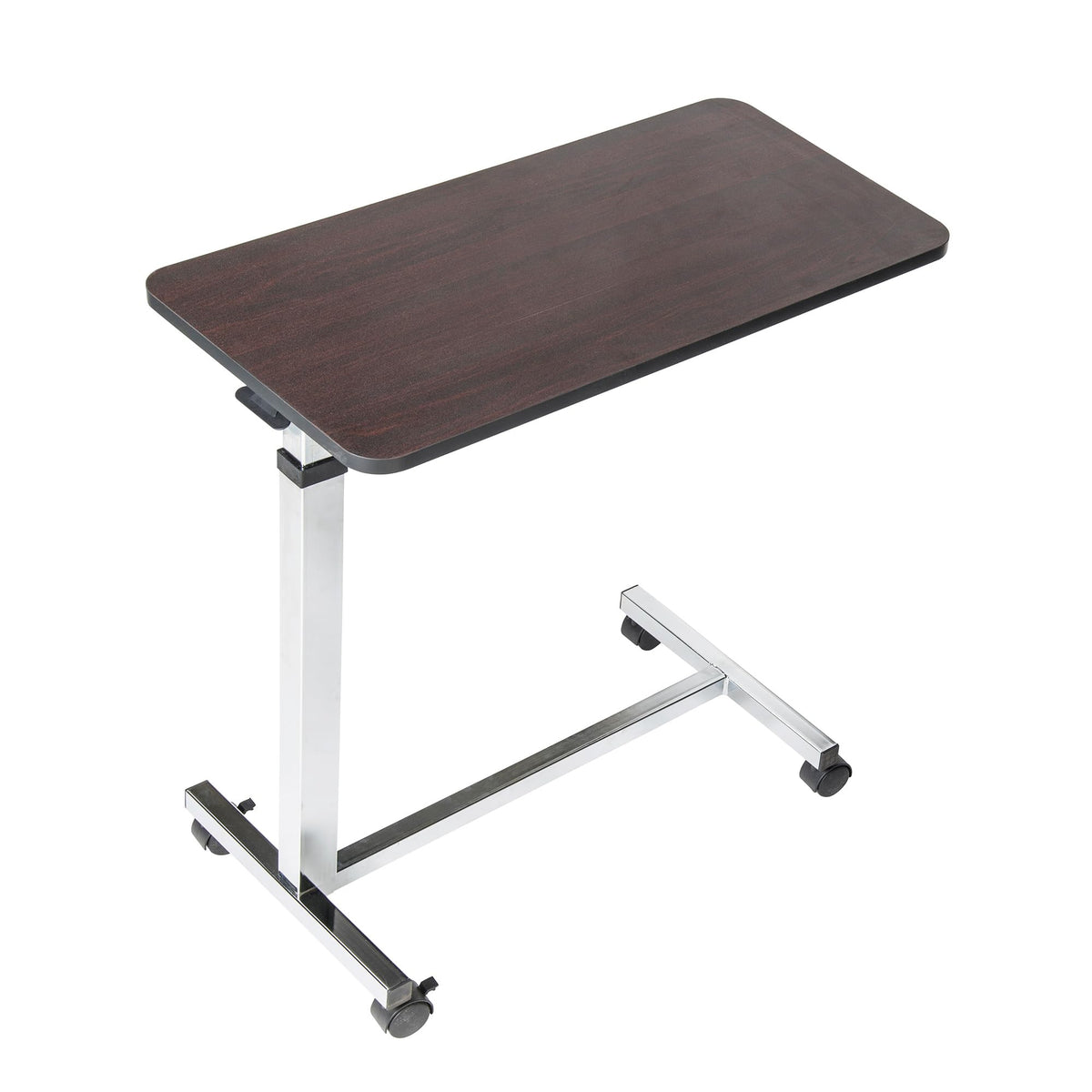 Non Tilt Top Overbed Table with Wheels L649
