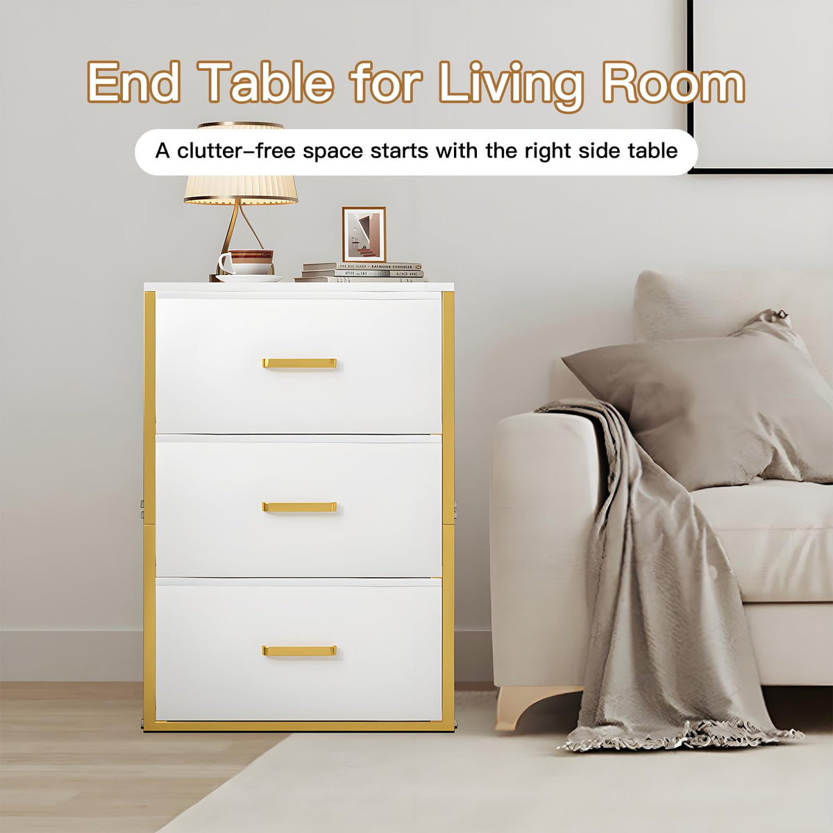 3 Fabric Drawers J849487