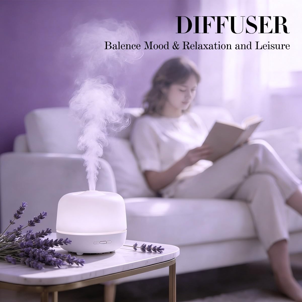 Lavender&Lily Essential Oil 4 Fl Oz+0.33 Fl Oz E7524