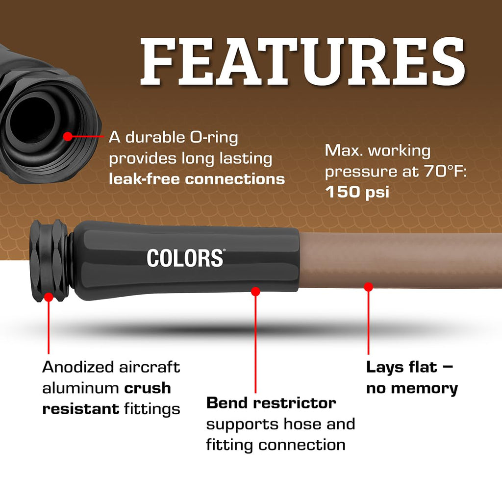 5/8 in. x 100 ft. Lightweight All-Weather Garden Hose U2019