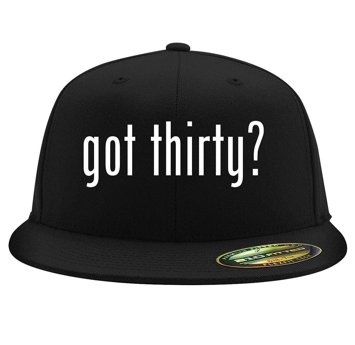 Flat Bill Fitted Hat X48625