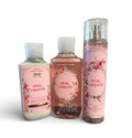 Pink Chiffon Shower Gel, Fragrance Mist & Body Lotion Set T3373