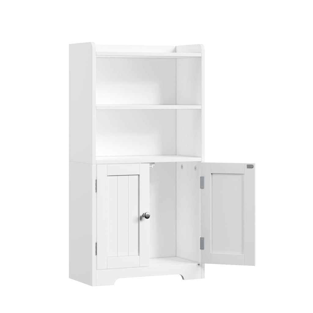 Small Bathroom Storage Cabinet with 2 Door and Shelves X69249