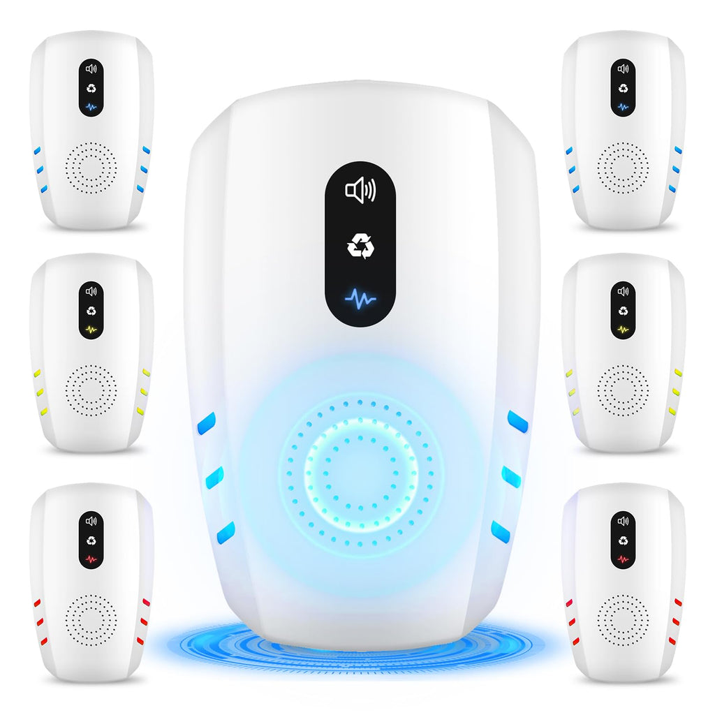 Ultrasonic Indoor Pest Repeller 6 Pack V25226