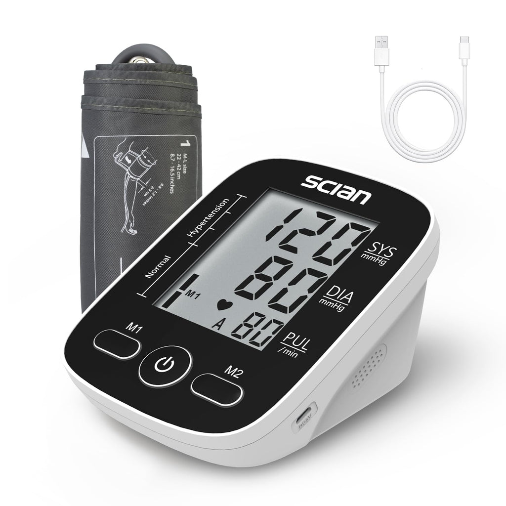 Automatic Upper Arm Blood Pressure Monitor with Large Cuff O676816