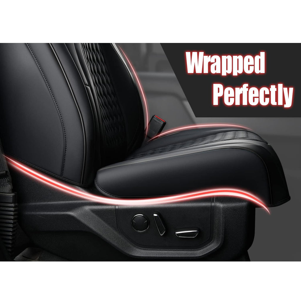 Waterproof Faux Leather Full Coverage Seat Covers S147251