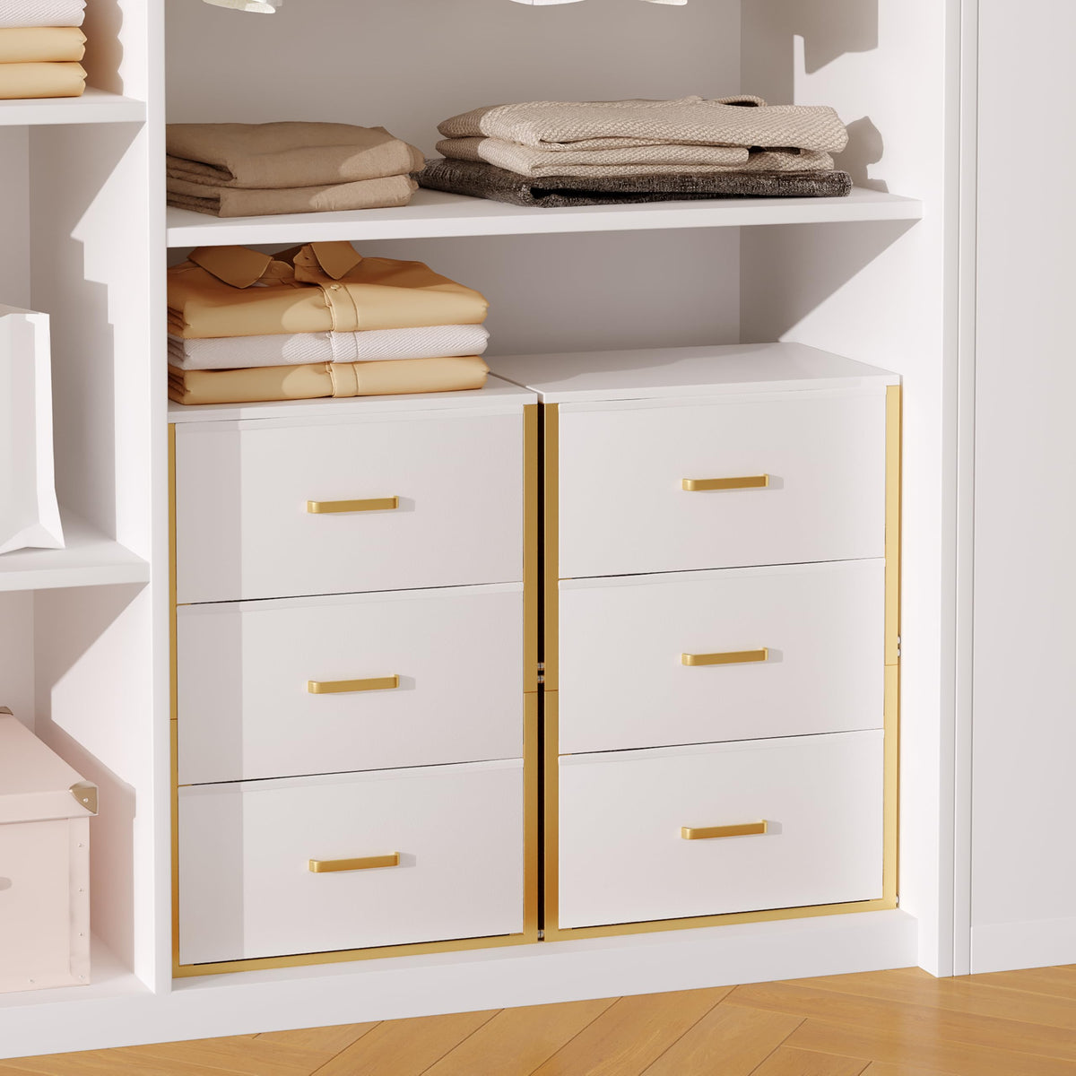 3 Fabric Drawers J849487