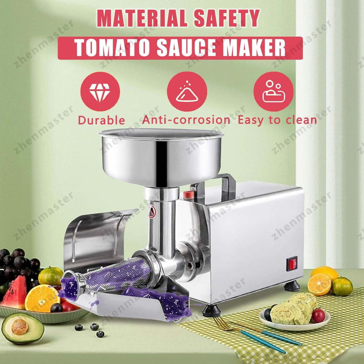 Electric Juicer 450W Stainless Steel P9500
