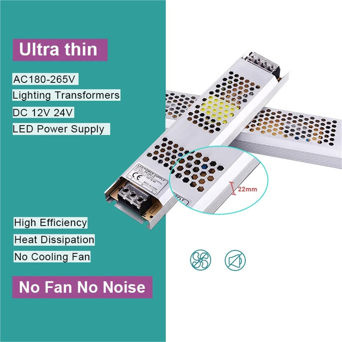 DC 12V 24V 150W LED Power Supply P28885