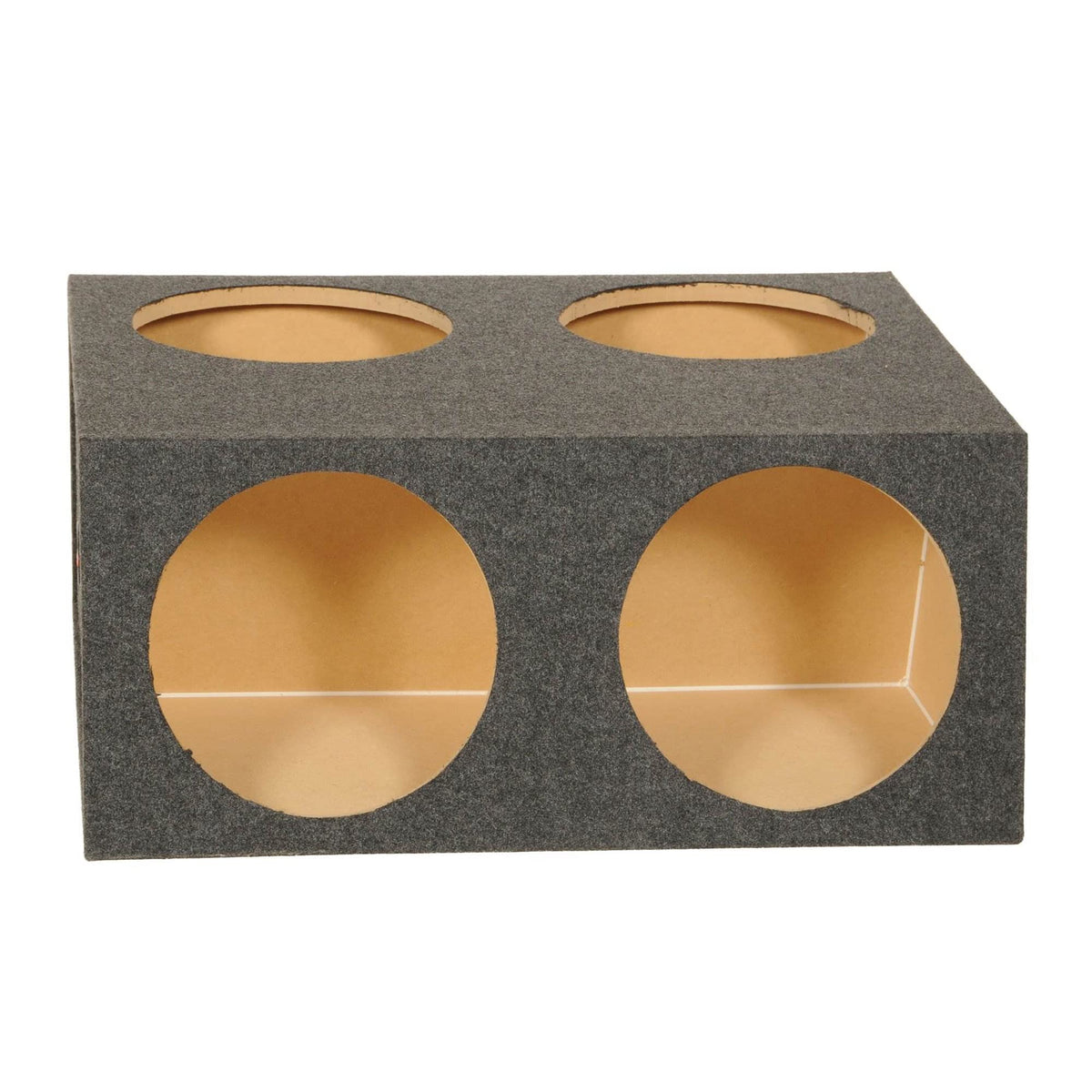 12 Inch 4 Hole Sealed Divided Speaker Box Subwoofer Enclosure F793