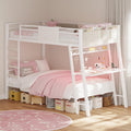 Twin Over Twin Bunk Beds with Desk O2774