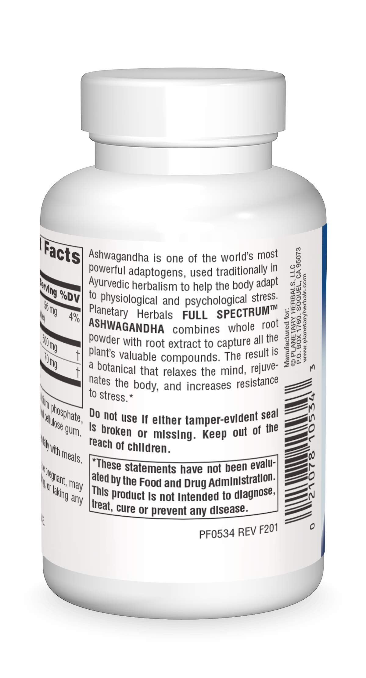 Ashwagandha 570 mg 60 Tablets X7927