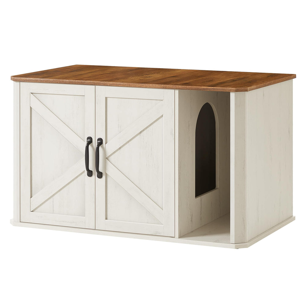Modern Cat Litter Box Enclosure J13937