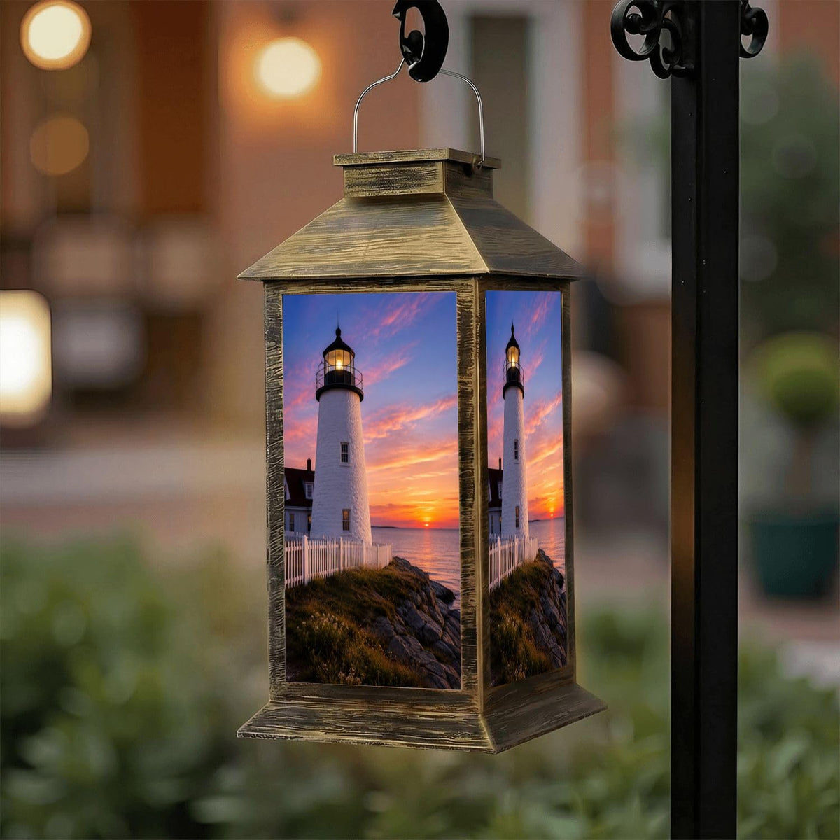 Solar Lantern Outdoor Waterproof LED Hanging Solar Lights U67710