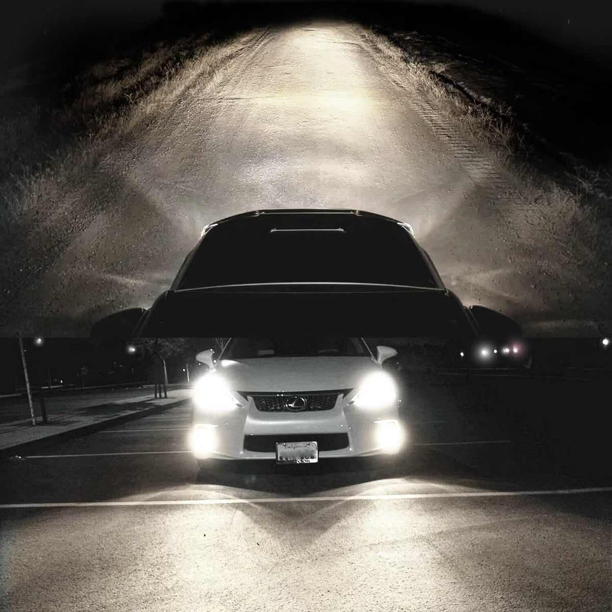Halogen Headlight Bulbs 9003/H4 6000k White 2 pack E3805