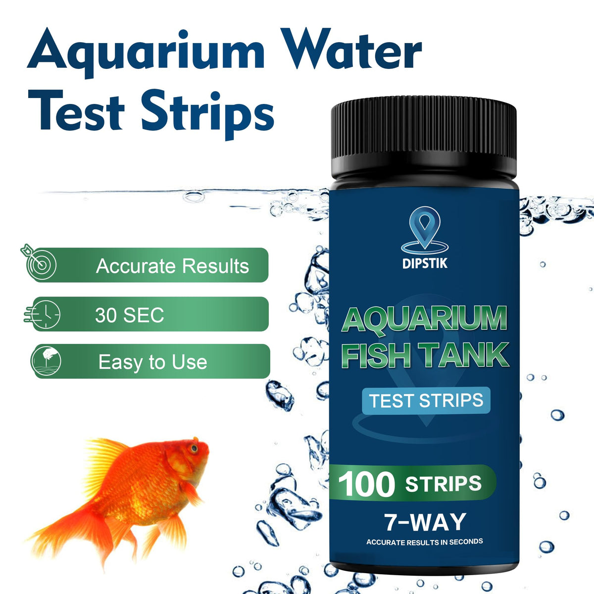 Aquarium Test Strips 100ct U87560