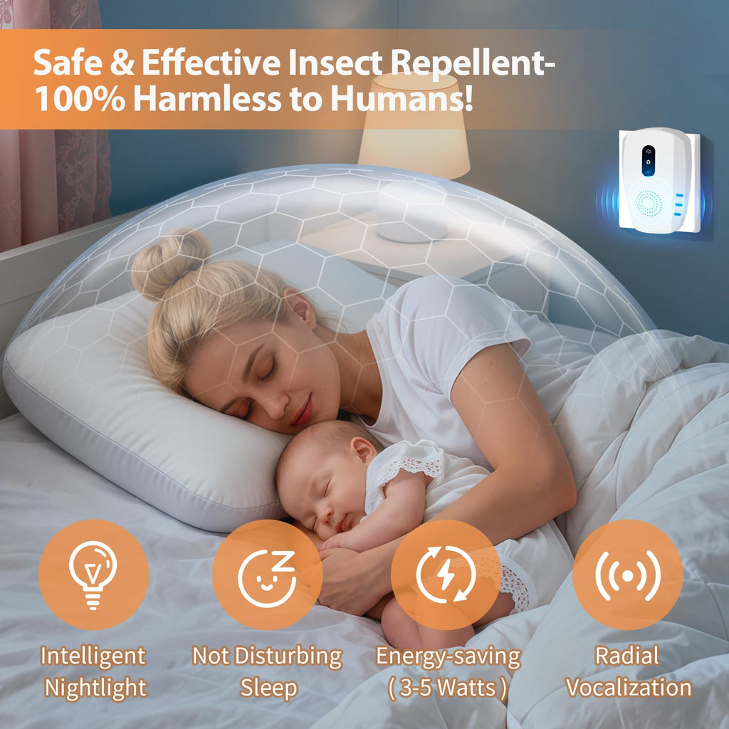 Ultrasonic Indoor Pest Repeller 6 Pack V25226