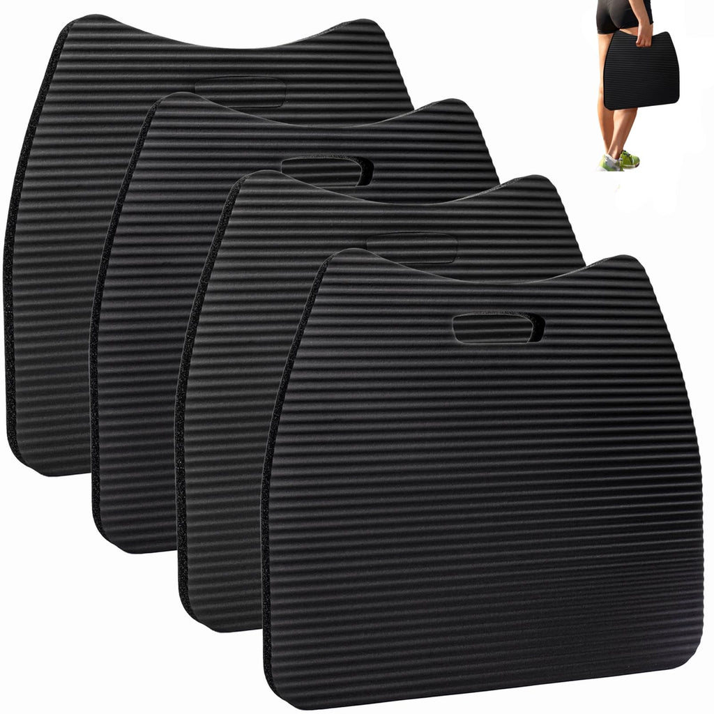 4 Pack Waterproof Portable Foam Stadium Seat Cushion with Handle V382