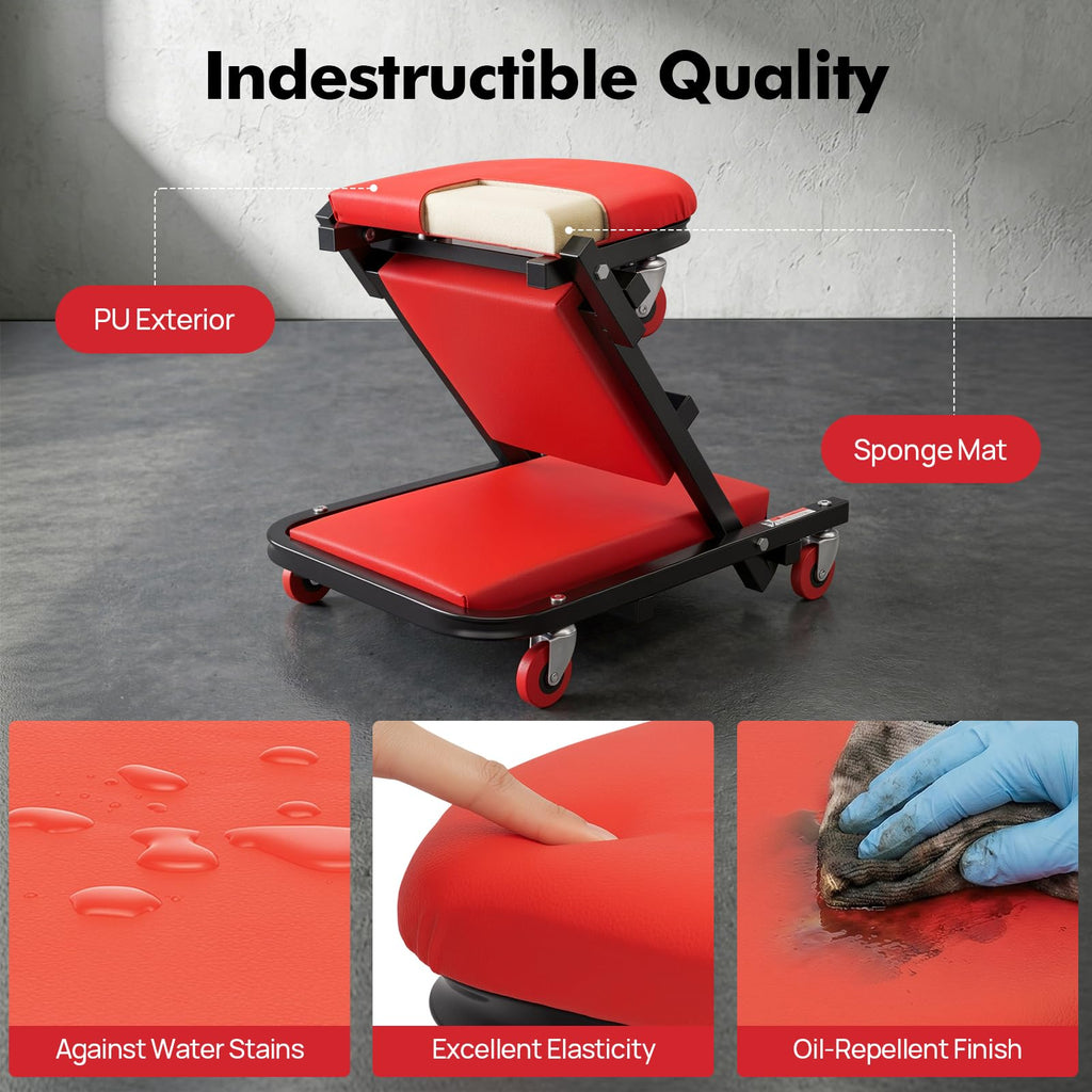 2 in 1 Heavy Duty Rolling Creeper Seat W871605