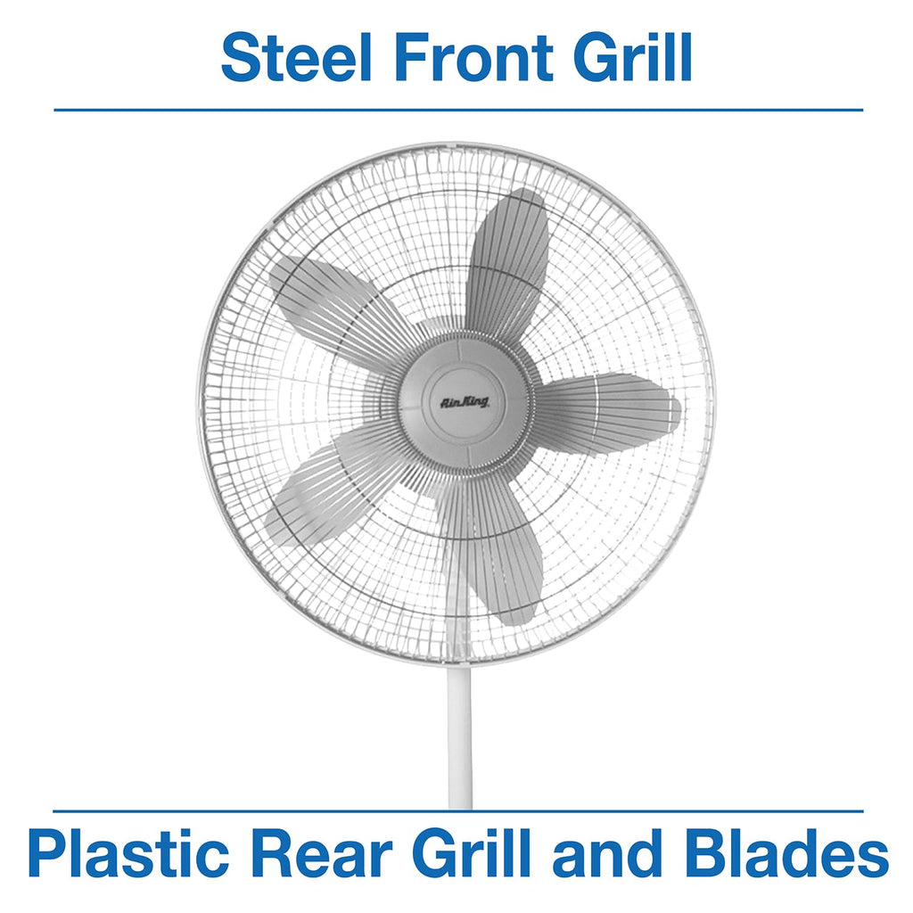 18-Inch 3-Speed Oscillating Pedestal Fan P551