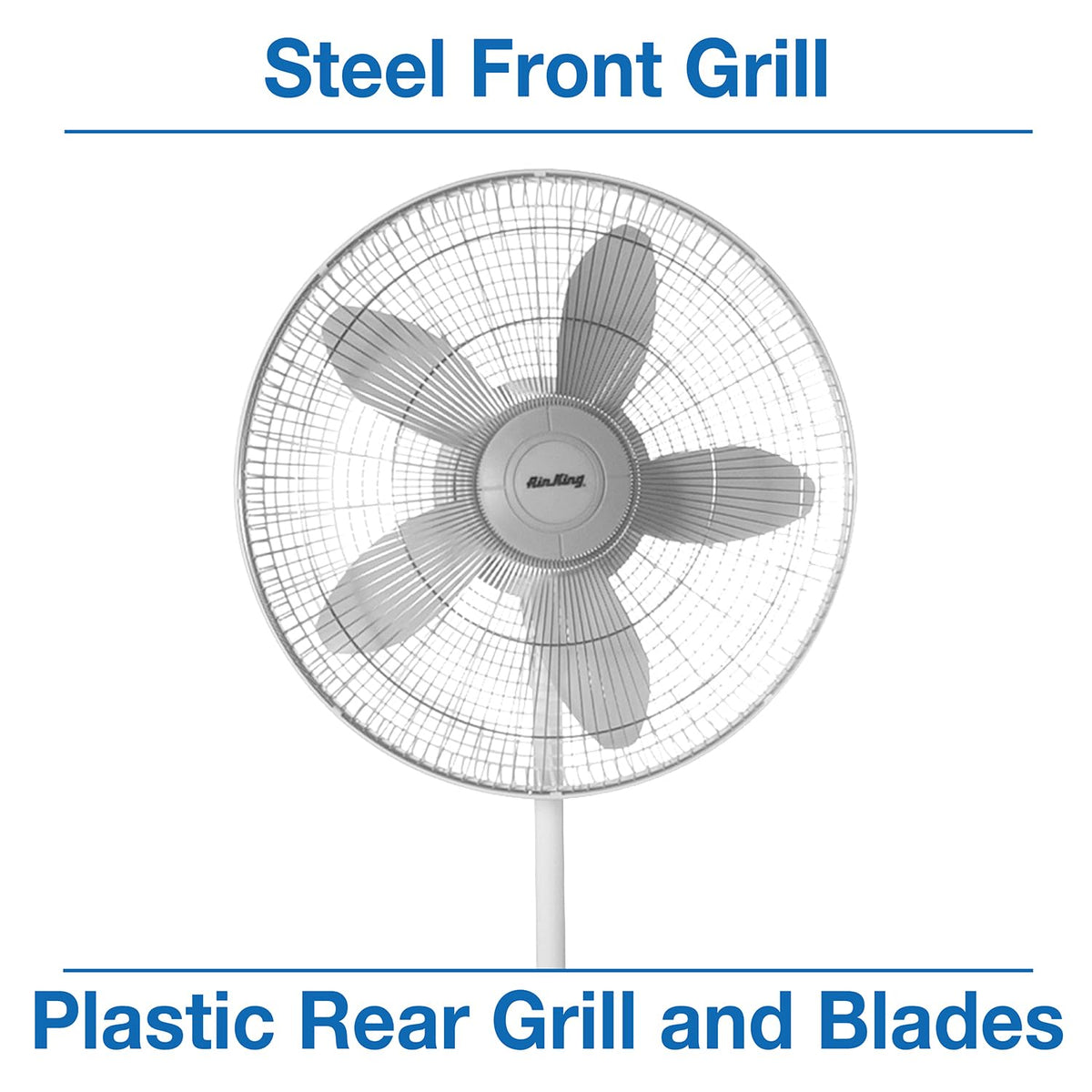 18-Inch 3-Speed Oscillating Pedestal Fan P551