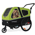 XL Pet Bike Trailer & Stroller with Suspension Wheels J81757