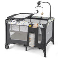 Portable Baby Playard with Bassinet and Changing Table Z1758