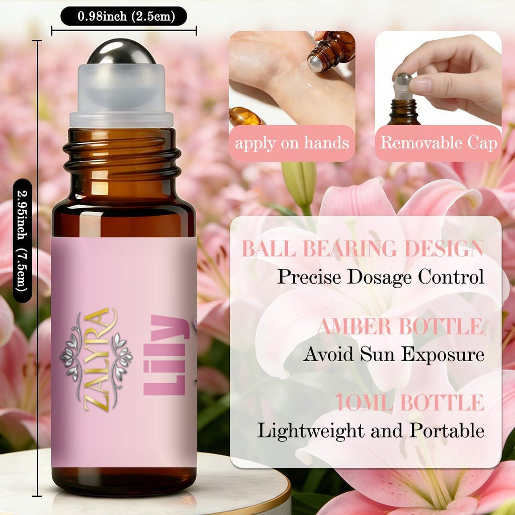 Lavender&Lily Essential Oil 4 Fl Oz+0.33 Fl Oz E7524