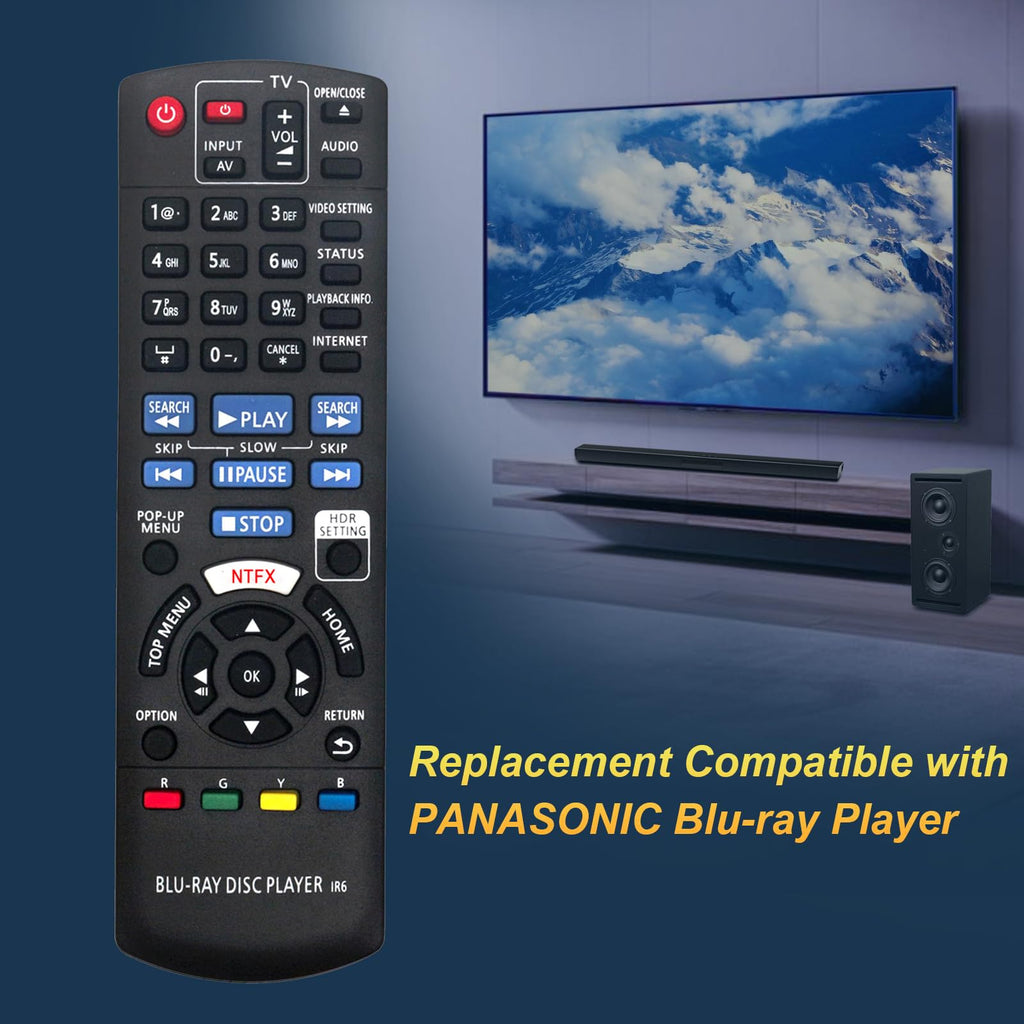 Replacement Remote Control Y7684