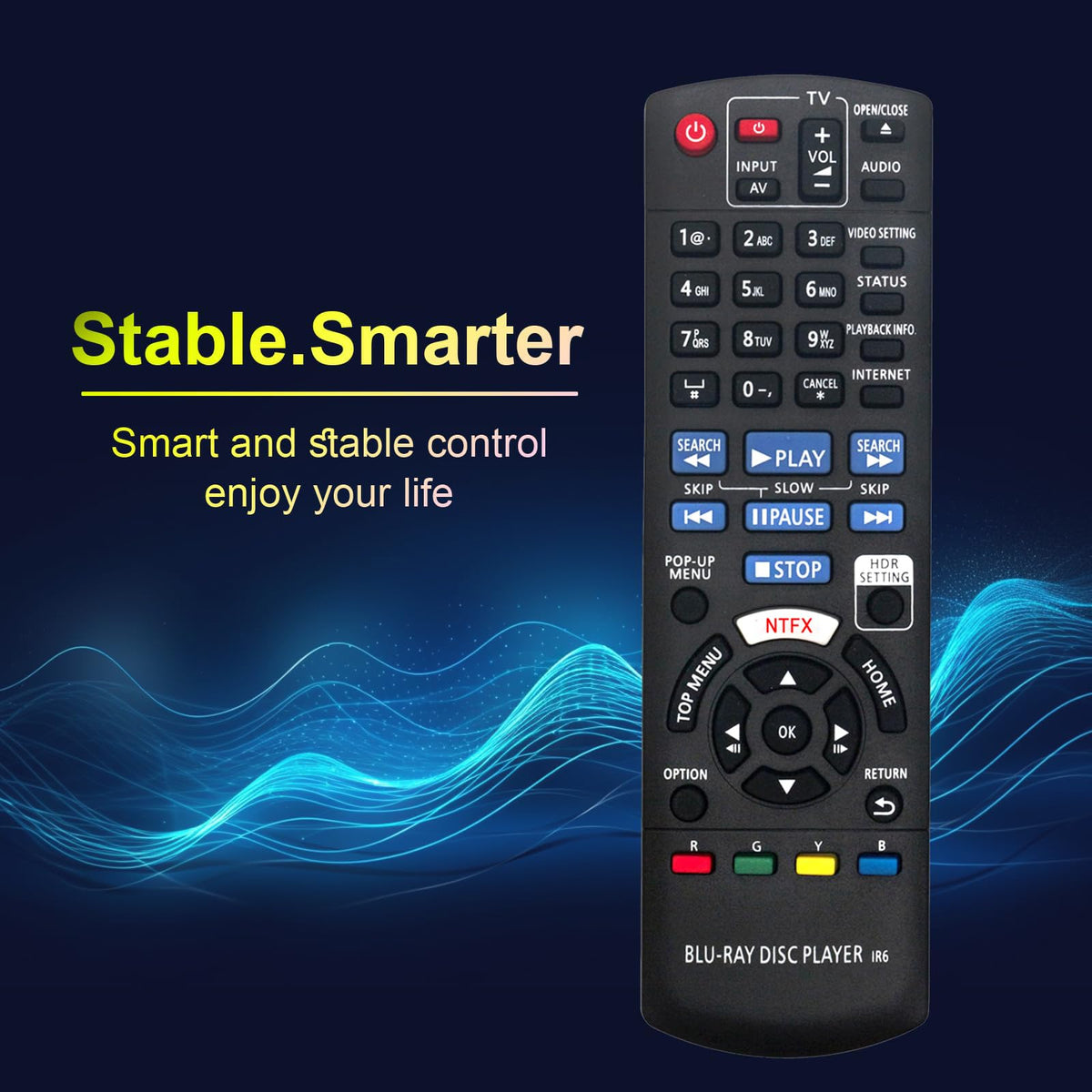 Replacement Remote Control Y7684