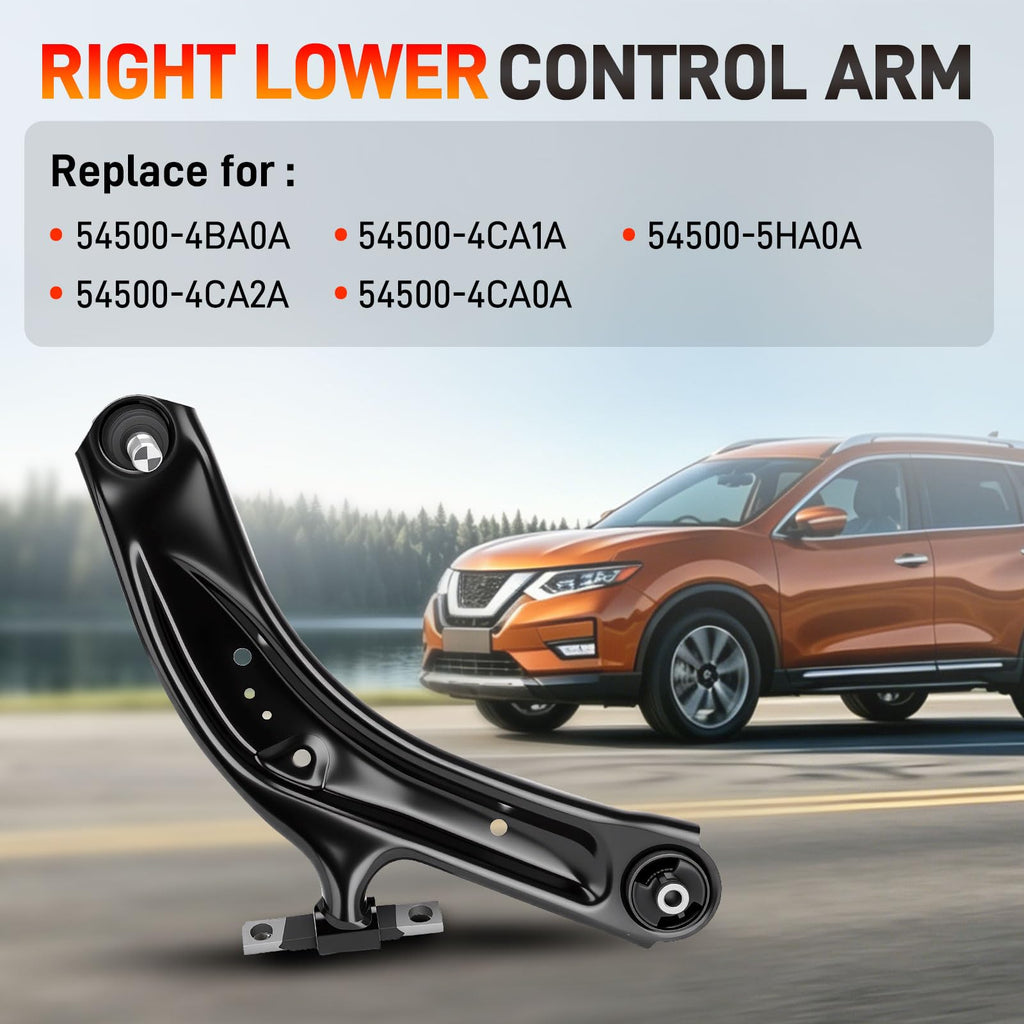 Front Lower Control Arm Set Left & Right with Ball Joint & Bushing W5595