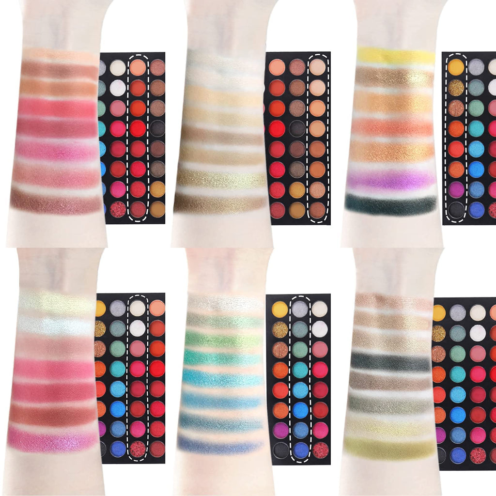 48 Colors Shimmer Glitter Eyeshadow Palette L486136
