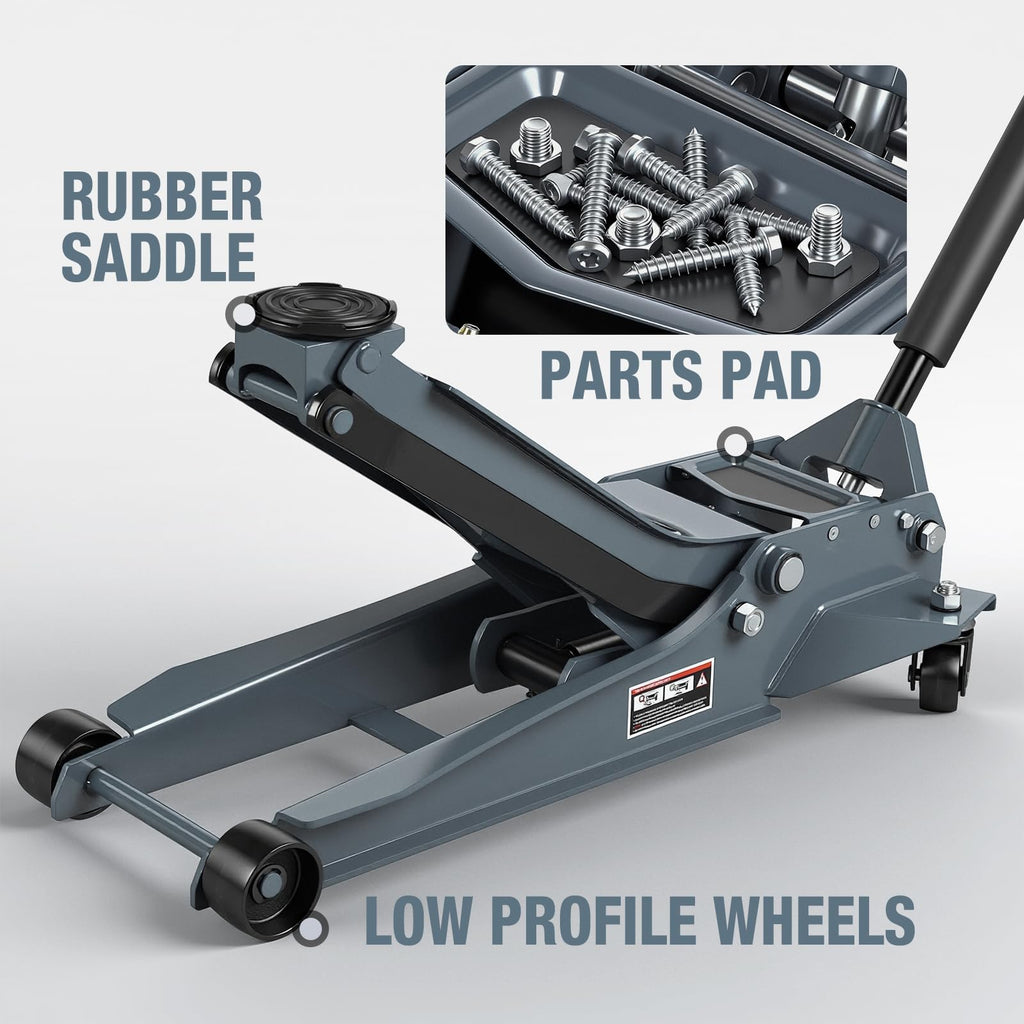 3 Ton Low Profile Hydraulic Floor Jack Y48458